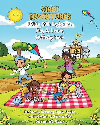 Cover of Little Sikh Explorers Play & Learn Activity Book