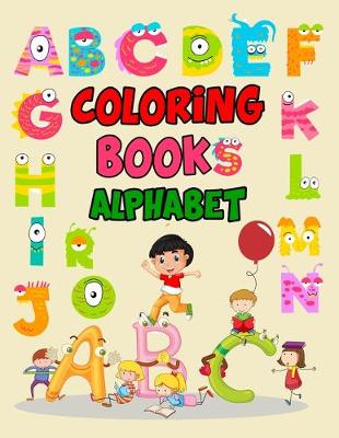 Book cover for Coloring Books Alphabet