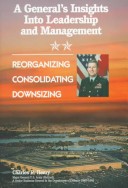 Book cover for General's Insights into Leadership and Management