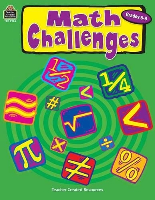 Book cover for Math Challenges, Grades 5-8