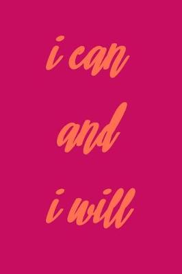 Book cover for I Can and I Will