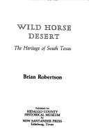 Book cover for Wild Horse Desert