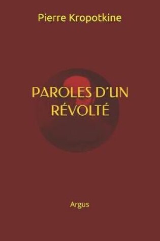 Cover of Paroles d'Un Revolte