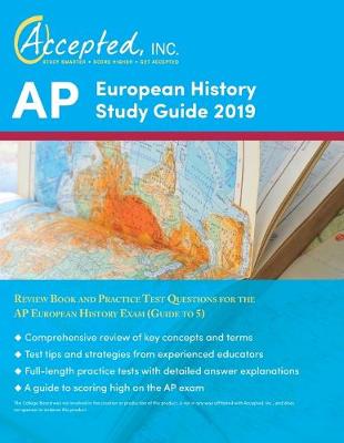 Book cover for AP European History Study Guide 2019