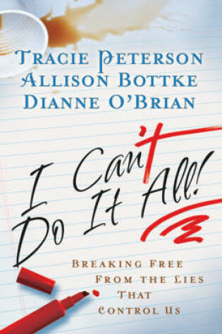 Cover of I Can't Do it All