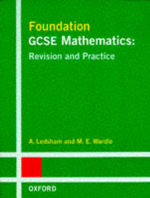 Book cover for Foundation GCSE Mathematics