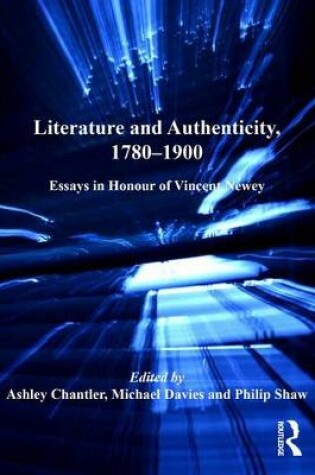 Cover of Literature and Authenticity, 1780-1900