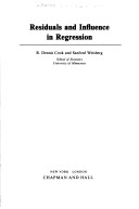 Cover of Residuals and Influence in Regression