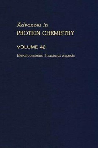 Cover of Advances in Protein Chemistry Vol 42