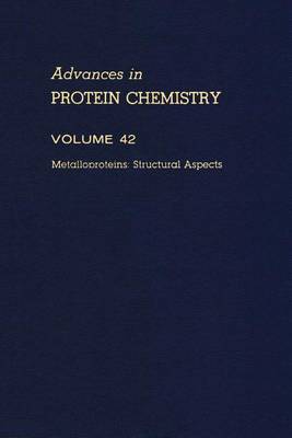 Cover of Advances in Protein Chemistry Vol 42