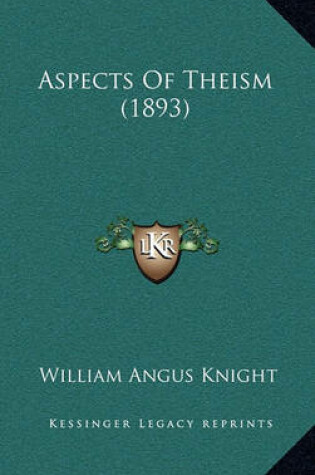 Cover of Aspects of Theism (1893)