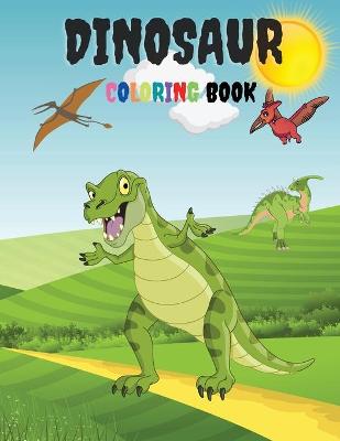 Book cover for Dinosaur Coloring Book