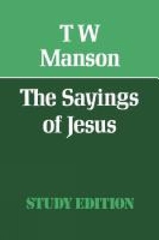 Cover of The Sayings of Jesus