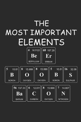 Book cover for The Most Important Elements Beer Boobs Bacon