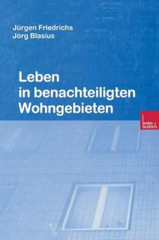 Cover of Leben in benachteiligten Wohngebieten