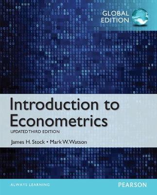 Book cover for Introduction to Econometrics, Update with MyEconLab, Global Edition