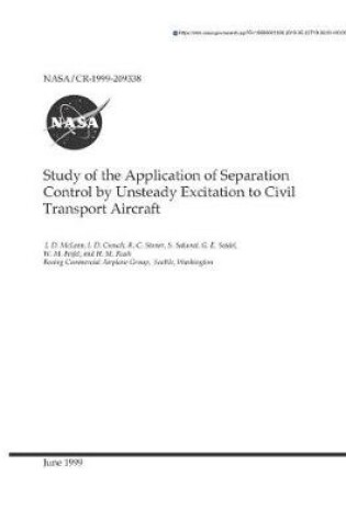 Cover of Study of the Application of Separation Control by Unsteady Excitation to Civil Transport Aircraft