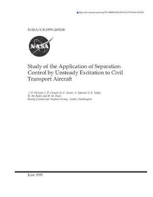 Book cover for Study of the Application of Separation Control by Unsteady Excitation to Civil Transport Aircraft