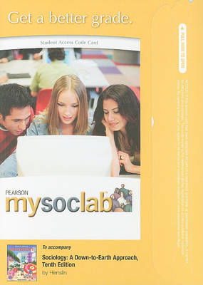 Book cover for MyLab Sociology  -- Standalone Access Card -- for Sociology