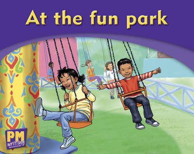 Book cover for At the fun park