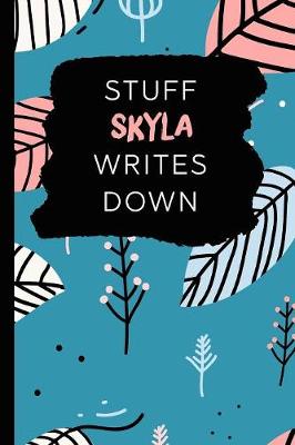 Book cover for Stuff Skyla Writes Down