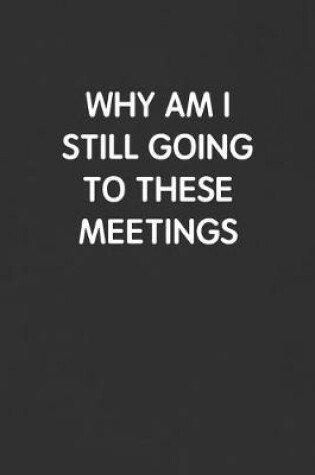 Cover of Why Am I Still Going to These Meetings
