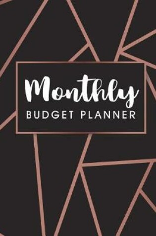 Cover of Monthly Budget Planner