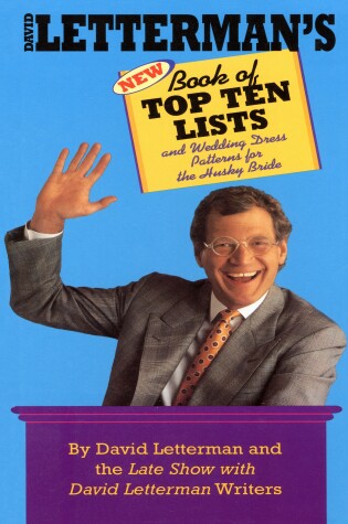 Cover of David Letterman's New Book of Top Ten Lists
