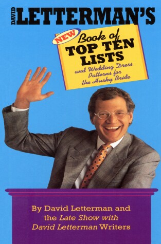 Book cover for David Letterman's New Book of Top Ten Lists