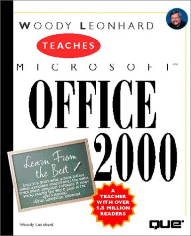 Book cover for Woody Leonhard Teaches Microsoft Office 2000