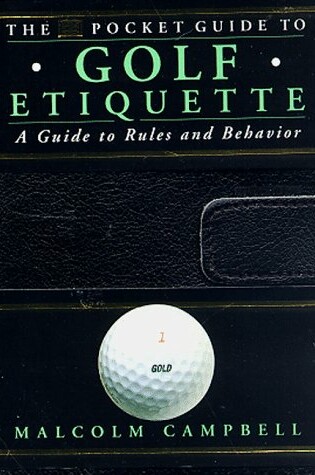 Cover of The DK Pocket Guide to Golf Etiquette