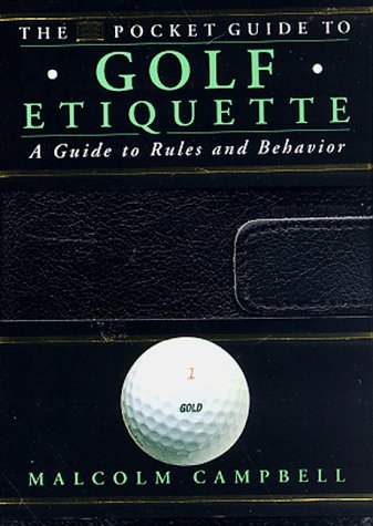 Book cover for The DK Pocket Guide to Golf Etiquette