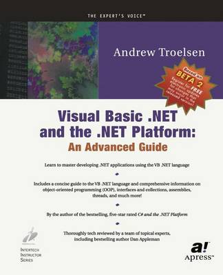 Book cover for Visual Basic.NET and the.NET Platform