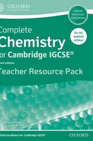 Cover of Complete Chemistry for Cambridge IGCSE  (R) Teacher Resource Pack