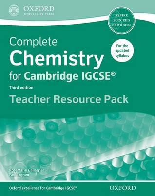 Book cover for Complete Chemistry for Cambridge IGCSE  (R) Teacher Resource Pack