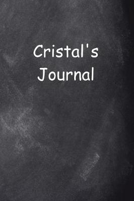 Cover of Cristal Personalized Name Journal Custom Name Gift Idea Cristal