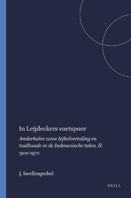 Cover of In Leijdeckers voetspoor