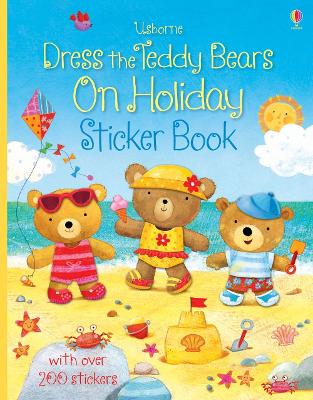 Cover of Dress the Teddy Bears On Holiday Sticker Book