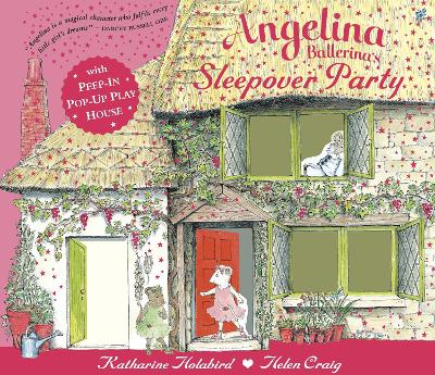 Book cover for Angelina Ballerina's Pop-up and Play Sleepover Party