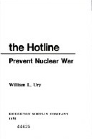 Cover of Beyond the Hotline