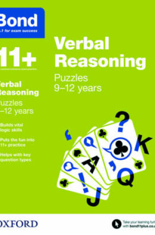 Cover of Bond 11+: Verbal Reasoning: Puzzles