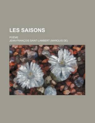 Book cover for Les Saisons (1-2); Poeme