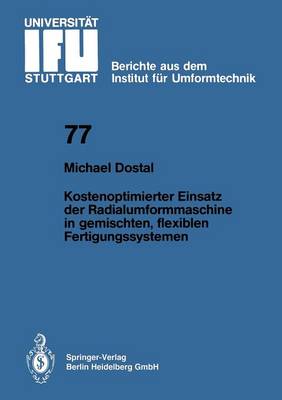 Book cover for Kostenoptimierter Einsatz Der Radialumformmaschine in Gemischten, Flexiblen Fertigungssystemen