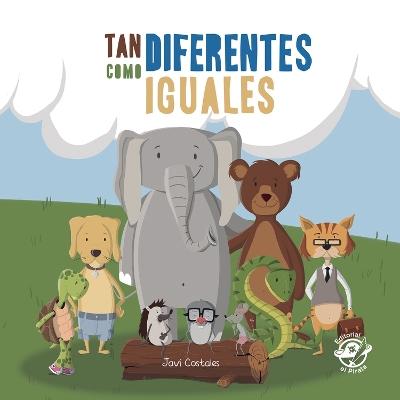 Book cover for Tan diferentes como iguales