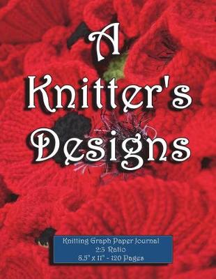 Book cover for Knitting Graph Paper Journal. 2