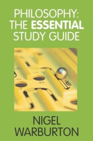 Cover of Philosophy: The Essential Study Guide