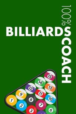 Book cover for Billiards Coach Notebook