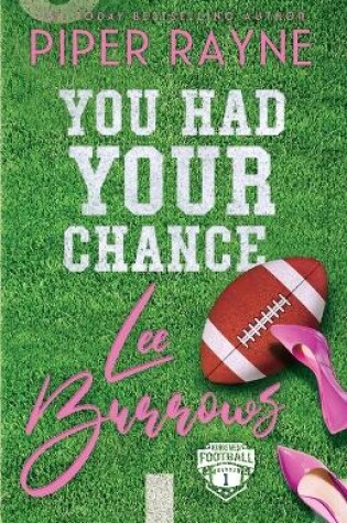 Cover of You Had Your Chance, Lee Burrows (Large Print)