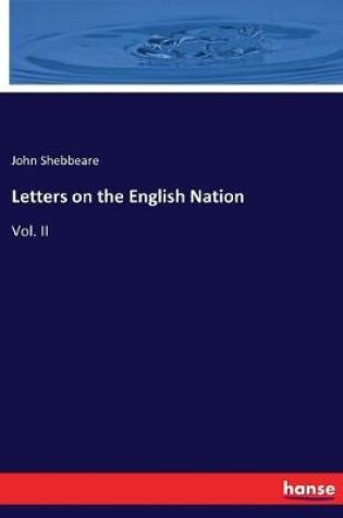 Cover of Letters on the English Nation