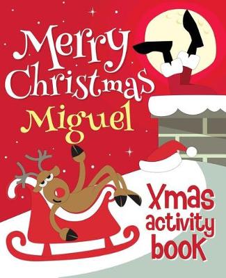 Book cover for Merry Christmas Miguel - Xmas Activity Book